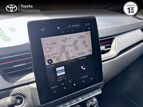 RENAULT Captur 1.6 E-Tech hybride 145ch RS Line -21 - Miniature 7