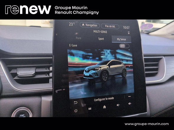 RENAULT Captur 1.6 E-Tech hybride rechargeable 160ch Initiale Paris -21 - Miniature 31