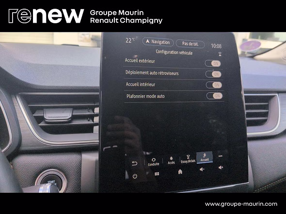 RENAULT Captur 1.6 E-Tech hybride rechargeable 160ch Initiale Paris -21 - Miniature 36