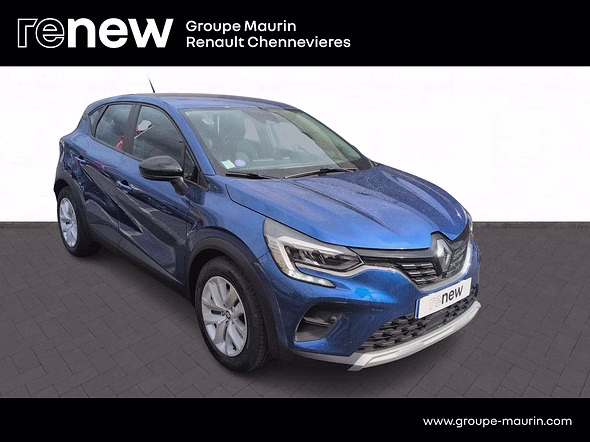 RENAULT Captur 1.6 E-Tech hybride 145ch Business -21 - Vue 3
